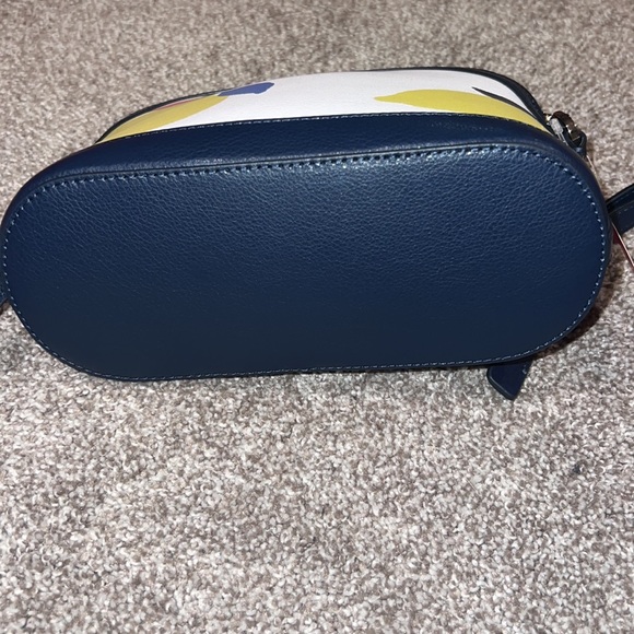 NWT Kate Spade Lemon Zest Dome Bag with Matching Micro Trifold Wallet - Picture 4 of 10